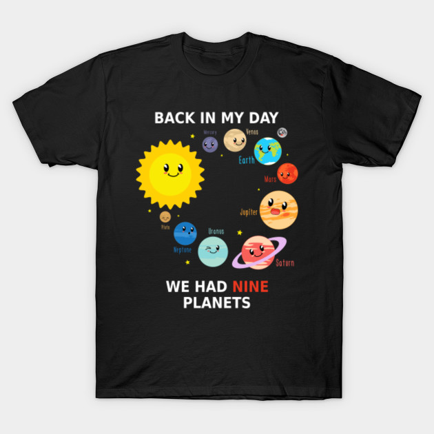back in my day we had nine planets